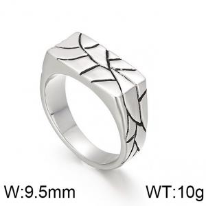 Stainless Steel Special Ring - KR92011-GC