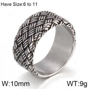 Stainless Steel Special Ring - KR92115-K