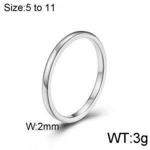 Tungsten Ring - KR92155-WGQF