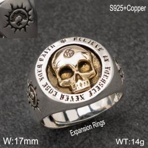 Sterling Silver Ring - KR92780-WGWJ