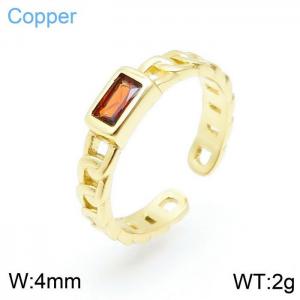 Copper Ring - KR92823-TJG