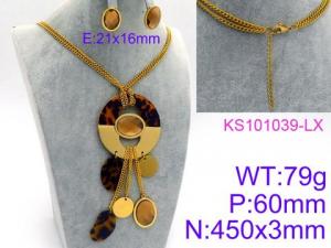 SS Jewelry Set(Most Women) - KS101039-LX