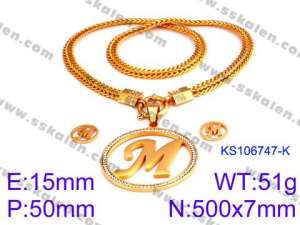 SS Jewelry Set(Most Women) - KS106747-K
