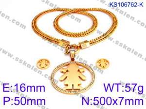 SS Jewelry Set(Most Women) - KS106762-K