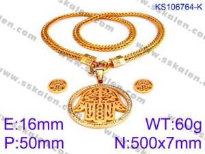 SS Jewelry Set(Most Women) - KS106764-K