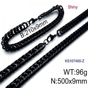 SS Jewelry Set(Most Men) - KS107400-Z