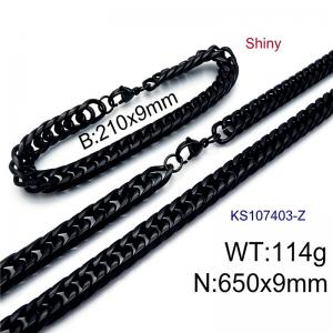 SS Jewelry Set(Most Men) - KS107403-Z
