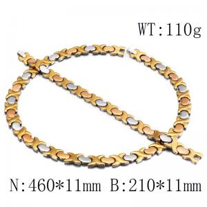 SS Jewelry Set(Most Men) - KS107439-YZ