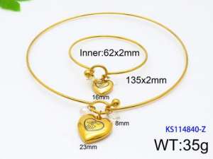 SS Jewelry Set(Most Women) - KS114840-Z