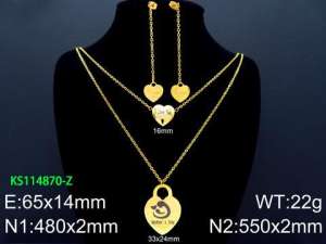 SS Jewelry Set(Most Women) - KS114870-Z