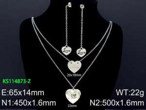 SS Jewelry Set(Most Women) - KS114873-Z