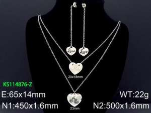 SS Jewelry Set(Most Women) - KS114876-Z