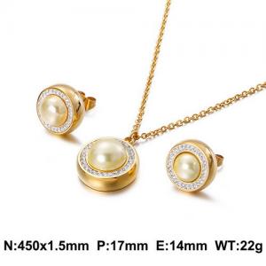 SS Jewelry Set(Most Women) - KS115021-Z