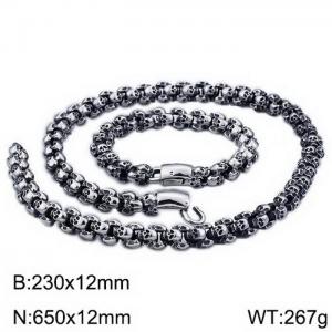 SS Jewelry Set(Most Men) - KS130090-KJX