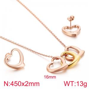 SS Jewelry Set(Most Women) - KS135710-Z