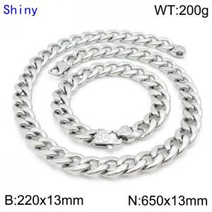 SS Jewelry Set(Most Men) - KS136053-Z