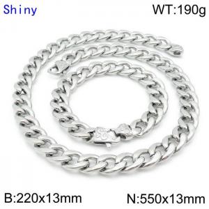 SS Jewelry Set(Most Men) - KS136054-Z