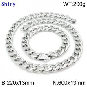 SS Jewelry Set(Most Men) - KS136055-Z