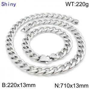 SS Jewelry Set(Most Men) - KS136056-Z