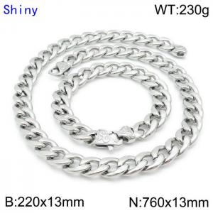 SS Jewelry Set(Most Men) - KS136057-Z