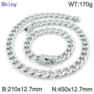 SS Jewelry Set(Most Men) - KS136093-Z