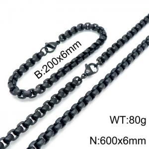 SS Jewelry Set(Most Men) - KS138400-Z