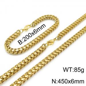 SS Jewelry Set(Most Men) - KS138467-Z