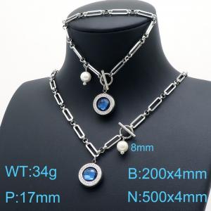 SS Jewelry Set(Most Women) - KS139442-Z