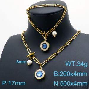 SS Jewelry Set(Most Women) - KS139443-Z