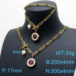 SS Jewelry Set(Most Women) - KS139447-Z