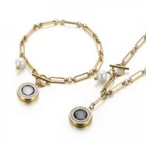 SS Jewelry Set(Most Women) - KS139449-Z