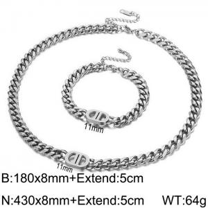 SS Jewelry Set(Most Women) - KS139926-KLX