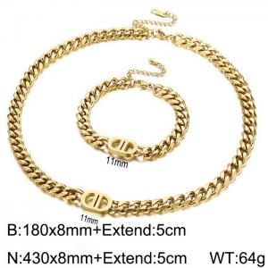 SS Jewelry Set(Most Women) - KS139927-KLX