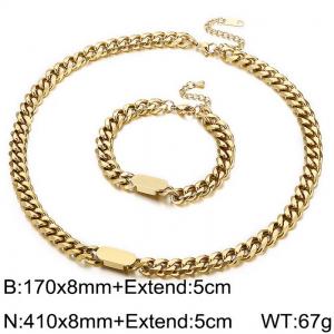 SS Jewelry Set(Most Women) - KS139929-KLX