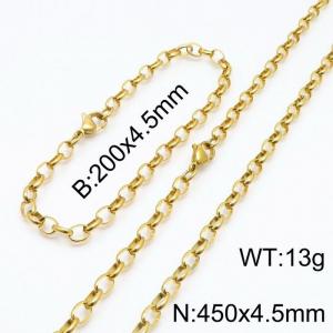 SS Jewelry Set(Most Men) - KS140051-Z