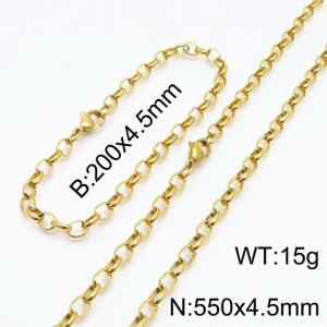 SS Jewelry Set(Most Men) - KS140053-Z
