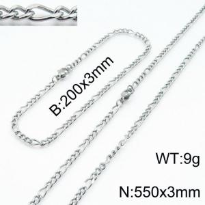 SS Jewelry Set(Most Men) - KS140088-Z