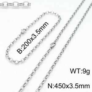 SS Jewelry Set(Most Men) - KS140093-Z