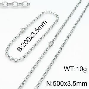SS Jewelry Set(Most Men) - KS140094-Z