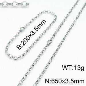 SS Jewelry Set(Most Men) - KS140097-Z