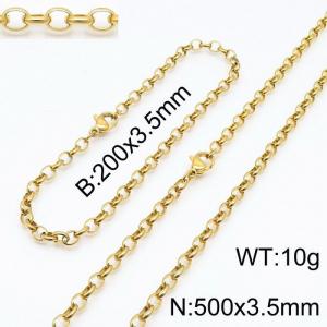 SS Jewelry Set(Most Men) - KS140101-Z