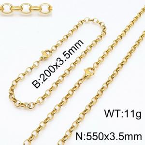 SS Jewelry Set(Most Men) - KS140102-Z