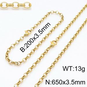 SS Jewelry Set(Most Men) - KS140104-Z