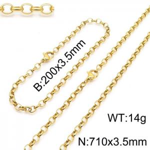 SS Jewelry Set(Most Men) - KS140105-Z