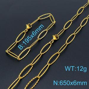 SS Jewelry Set(Most Men) - KS140244-Z
