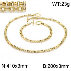 SS Jewelry Set(Most Men) - KS141429-Z