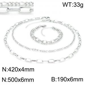 SS Jewelry Set(Most Men) - KS141430-Z