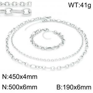 SS Jewelry Set(Most Men) - KS141433-Z