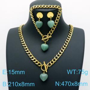 SS Jewelry Set(Most Women) - KS142654-BH