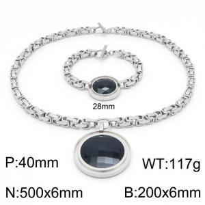 SS Jewelry Set(Most Women) - KS143140-Z